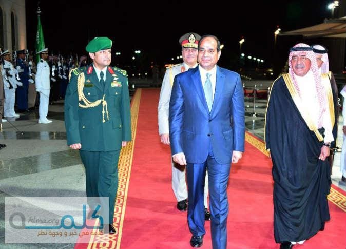 زيارة الرئيس المصري السيسي للسعودية