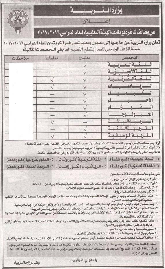 اعلان دولة الكويت