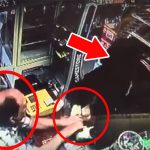 بالفيديو | شجاعة صاحب متجر من جنسية عربية في دولة اسكتلندا تنقذه من السرقة والاعتداء عليه