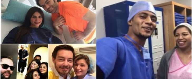 بالصور فنانين في غرفة عمليات الولادة مع زوجاتهم يشاركون فرحتهم مع بالصور فنانين في غرفة عمليات الولادة مع زوجاتهم يشاركون فرحتهم مع
