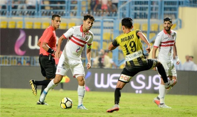 مباراة الزمالك ضد المقاولون العرب