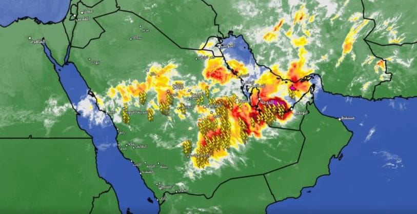 طقس السعودية اليوم الخميس