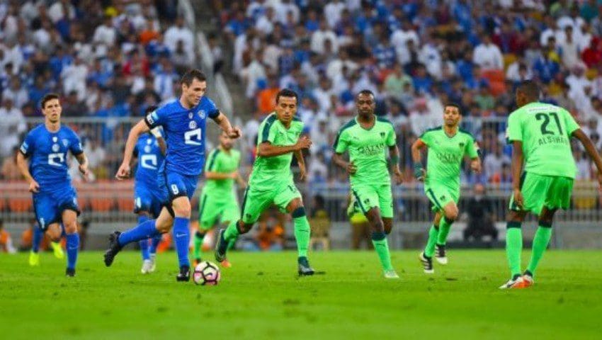 نتيجة مباراة الهلال والأهلي السعودي والأهداف مخلص الماتش