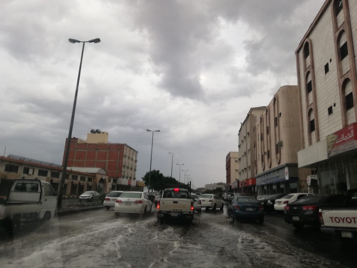 أمطار وسيول منطقة كلاخ الطائف