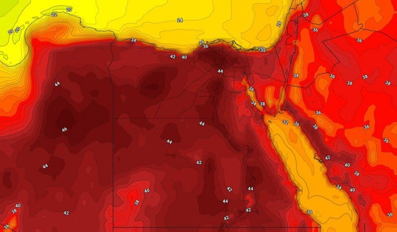 الارصاد تحذر الصائمين من حالة الطقس الاثنين 15 رمضان وتعلن عن موجه حارة غير مسبوقة – كلمة دوت أورج