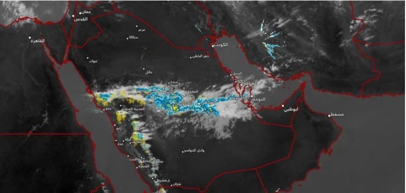 أمطار رعدية على هذه المناطق
