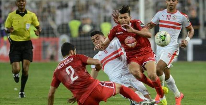 موعد مباراة الزمالك والنجم الساحلي نصف نهائي كأس الكونفيدرالية والقنوات المفتوحة الناقلة