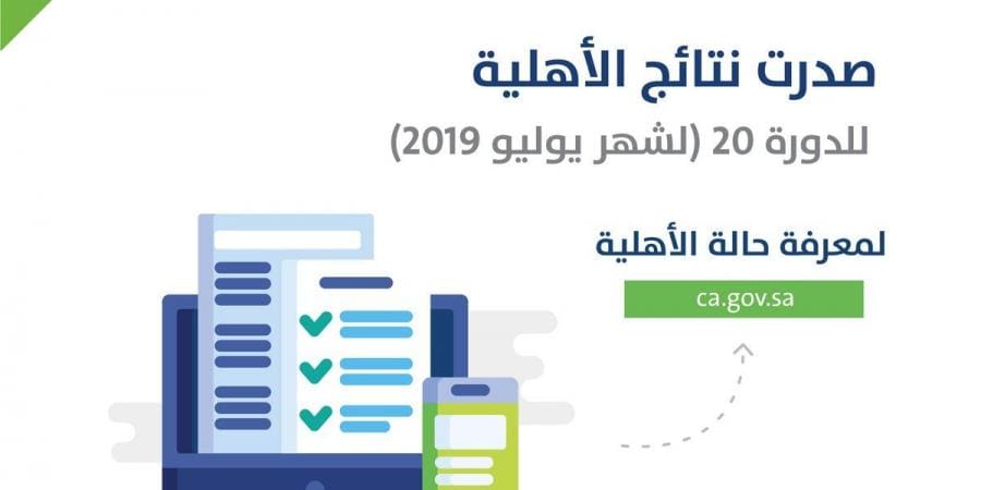 حساب المواطن يعلن صدور نتائج الأهلية للدفعة العشرين