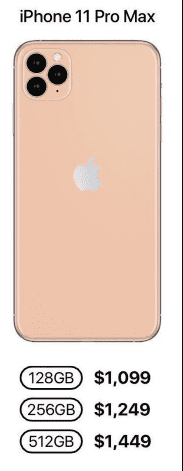 سعر iPhone 11 Pro Max