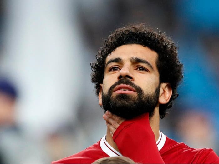 محمد صلاح لاعب منتخب مصر وليفربول الإنجليزي