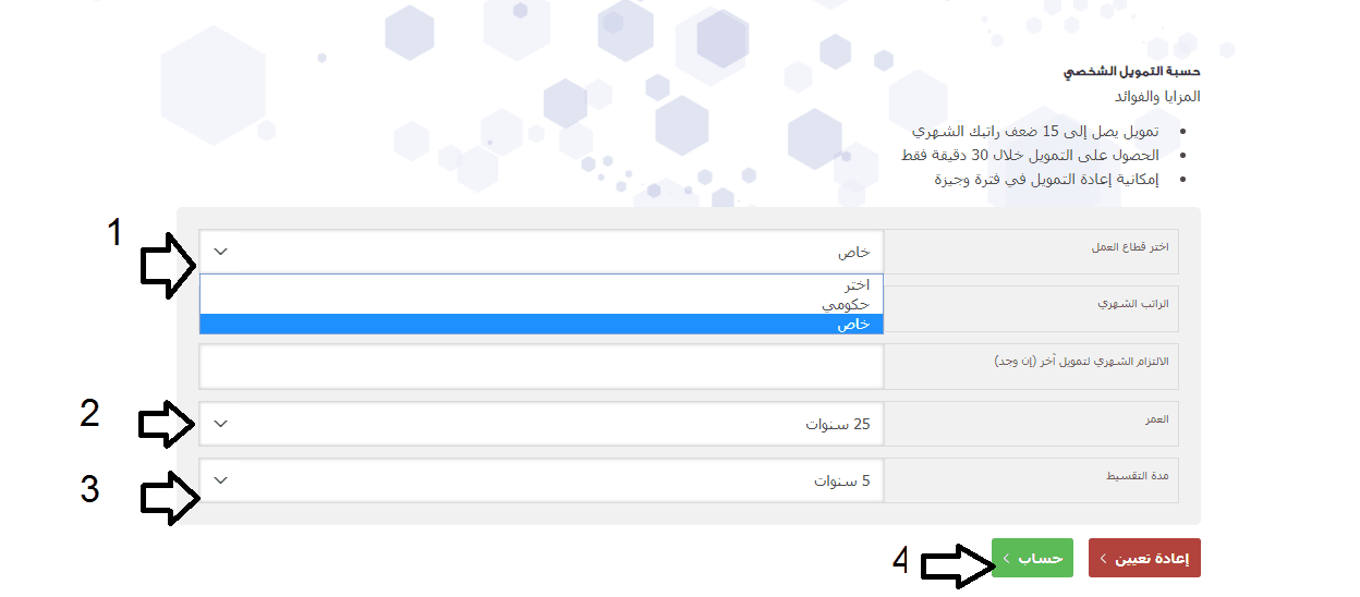 بنك الراجحي للقروض الشخصية