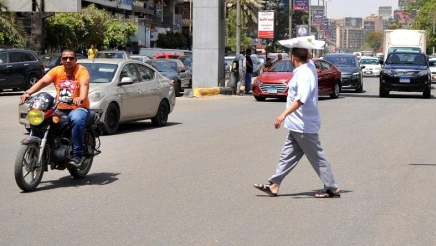 مصر تتعرض لموجة حارة