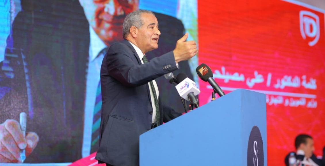 وزير التموين يعلن نفاد كوبونات السلع الغذائية في منافذ المجمعات الاستهلاكية