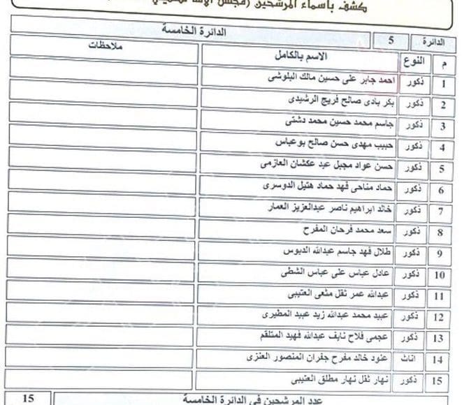 الانتخابات التكميلية بالخامسة - كلمة دوت أورج - البوكس نيوز 2 المرشحين الانتخابات التكميلية