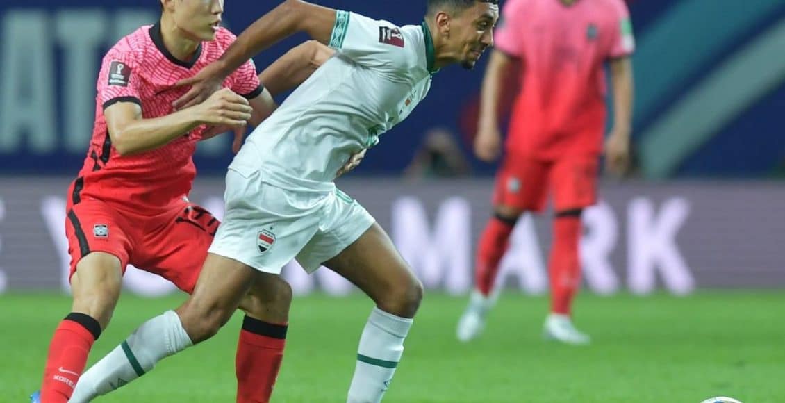 أمير العماري لاعب منتخب العراق