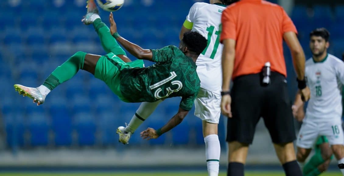 مباراة العراق والمالديف الأولمبي