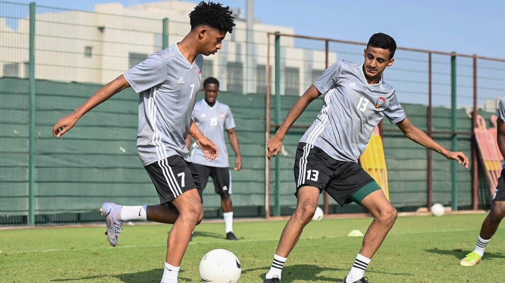 مباراة الإمارات والأردن للشباب