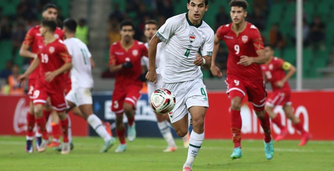 مباراة العراق وفلسطين للشباب