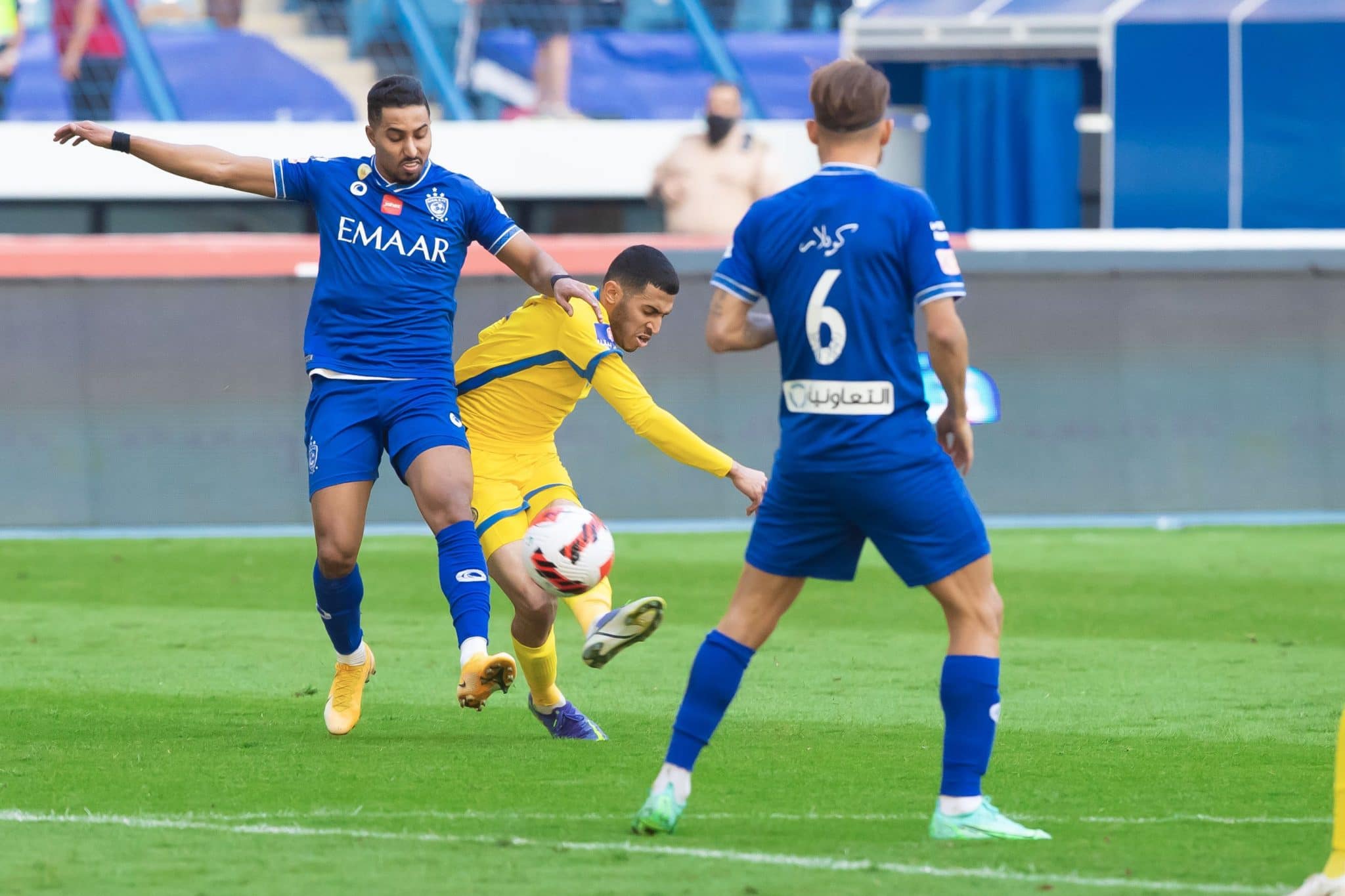 مباراة الهلال والفتح