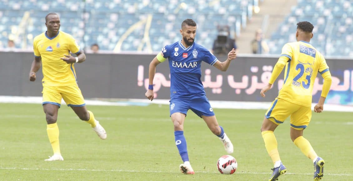 مباراة الهلال والفيصلي في السوبر السعودي