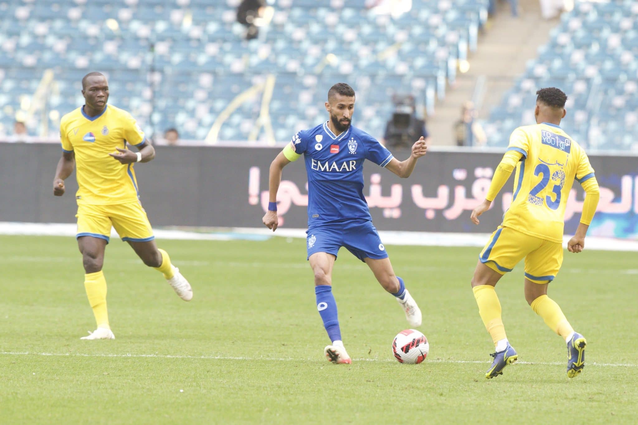 مباراة الهلال والفيصلي في السوبر السعودي