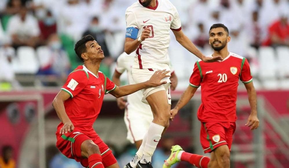 مباراة عمان والبحرين