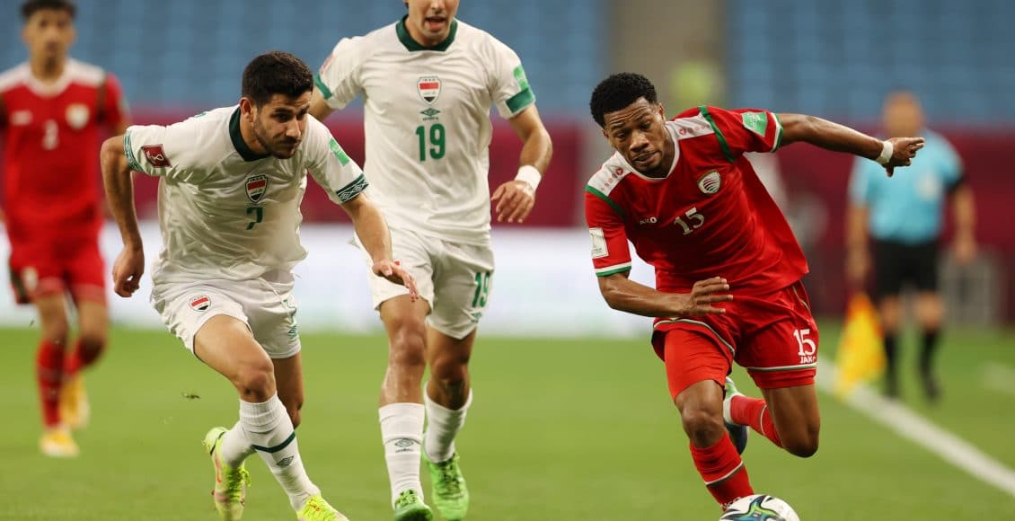 مباراة عمان وقطر