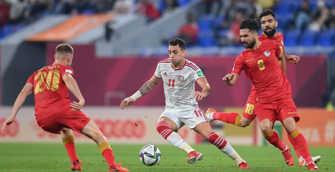لعبة سوريا والإمارات.. تعرف على موعد المباراة والقنوات الناقلة لتصفيات كأس العالم 2022 2 مباراة سوريا والإمارات