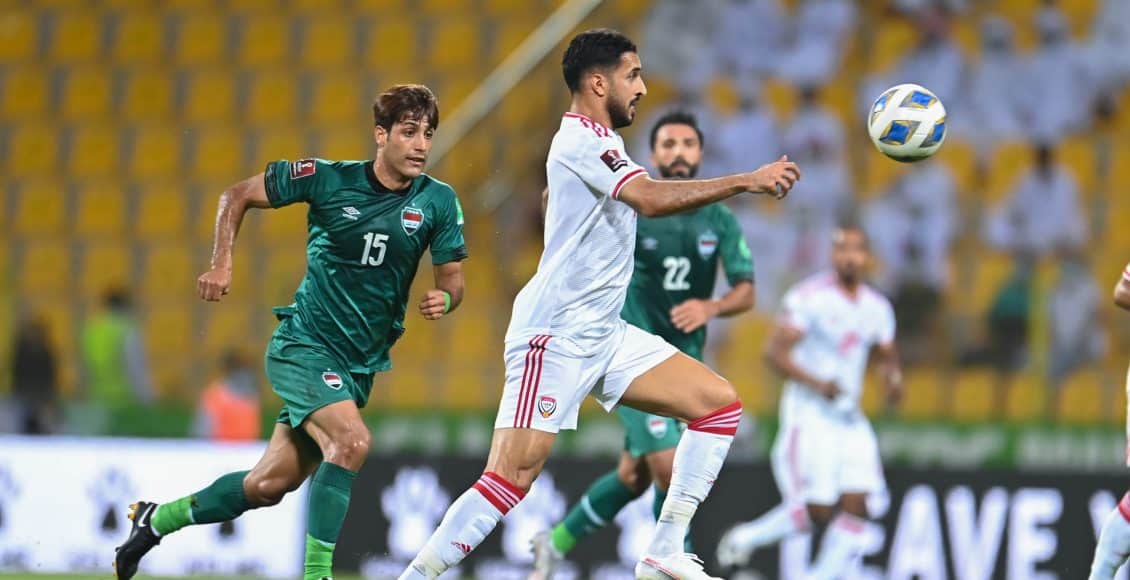 مباراة العراق والإمارات