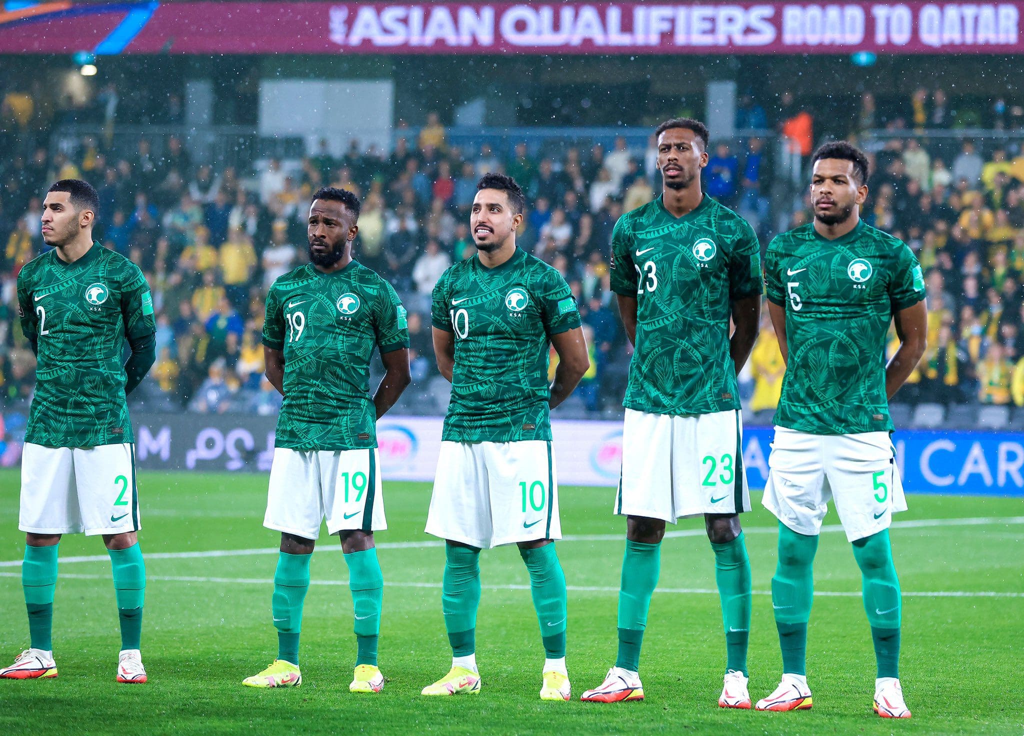 ترتيب المنتخب السعودي في التصفيات