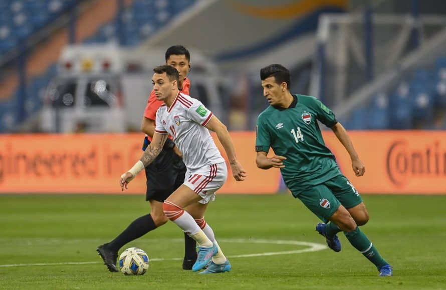 مباراة العراق وسوريا
