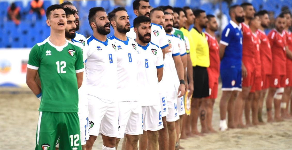 مباريات غرب آسيا للكرة الشاطئية 2022 والقنوات الناقلة