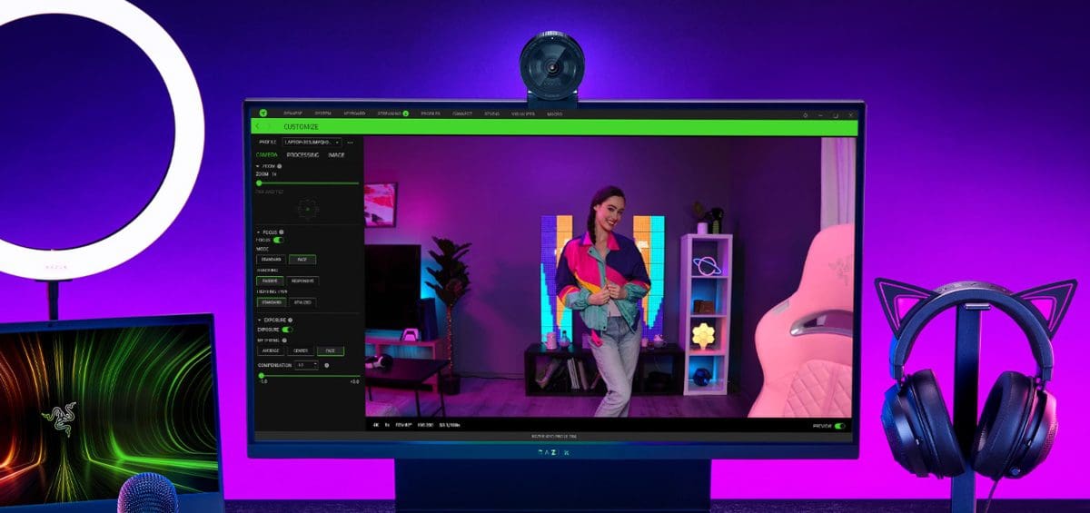 شركة Razer تكشف عن كاميرا الويب Kiyo Pro Ultra مع دعم التقاط  صور بدقة 4K غير مضغوط والمزيد
