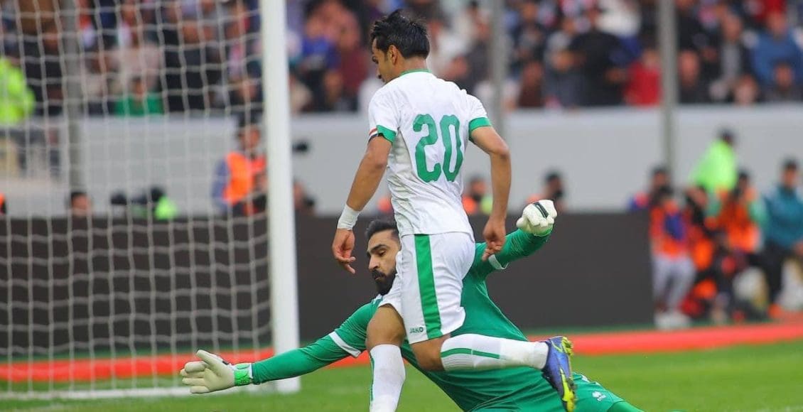 مباراة العراق وعمان