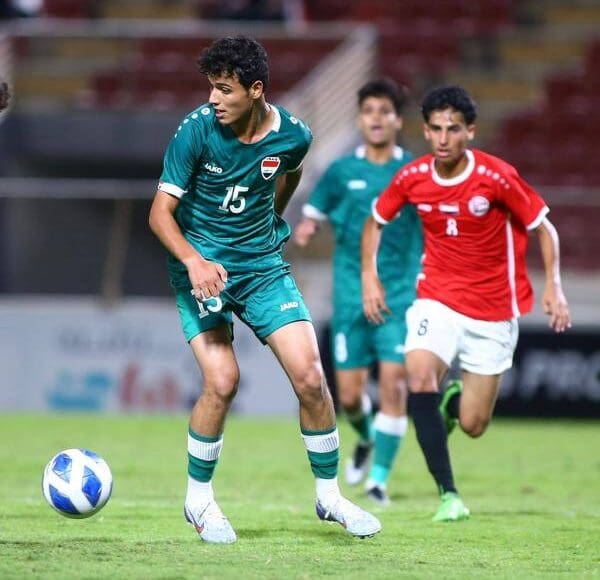ترتيب مجموعة العراق للناشئين بطولة غرب آسيا 2023