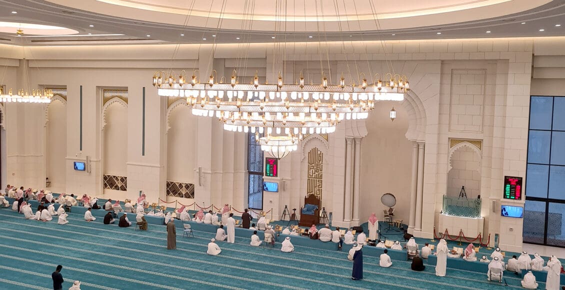 صلاة العيد الأضحى 2024 مسجد الغانم والخرافي