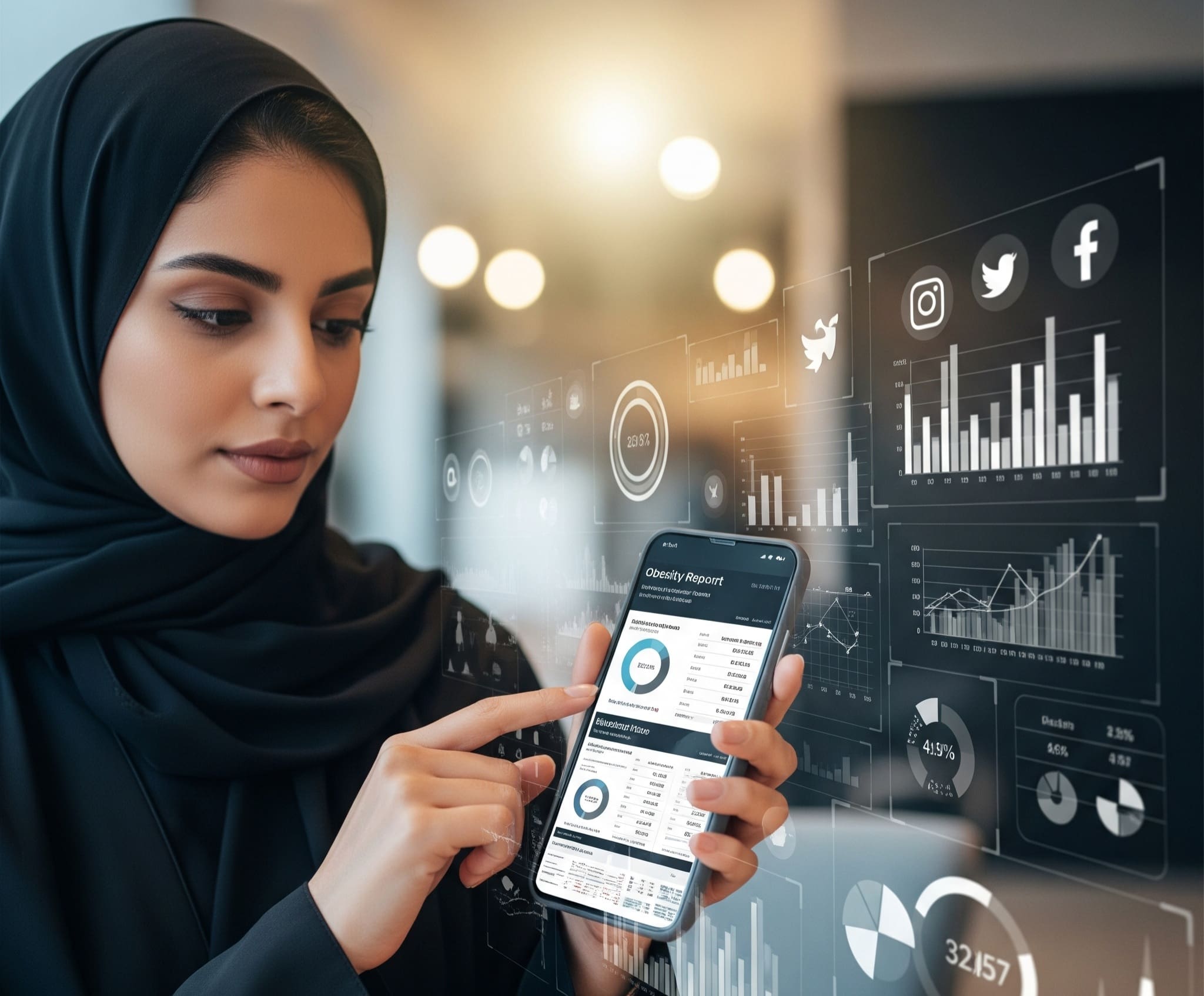 هيئة الإحصاء نسبة السمنة بين السعوديات