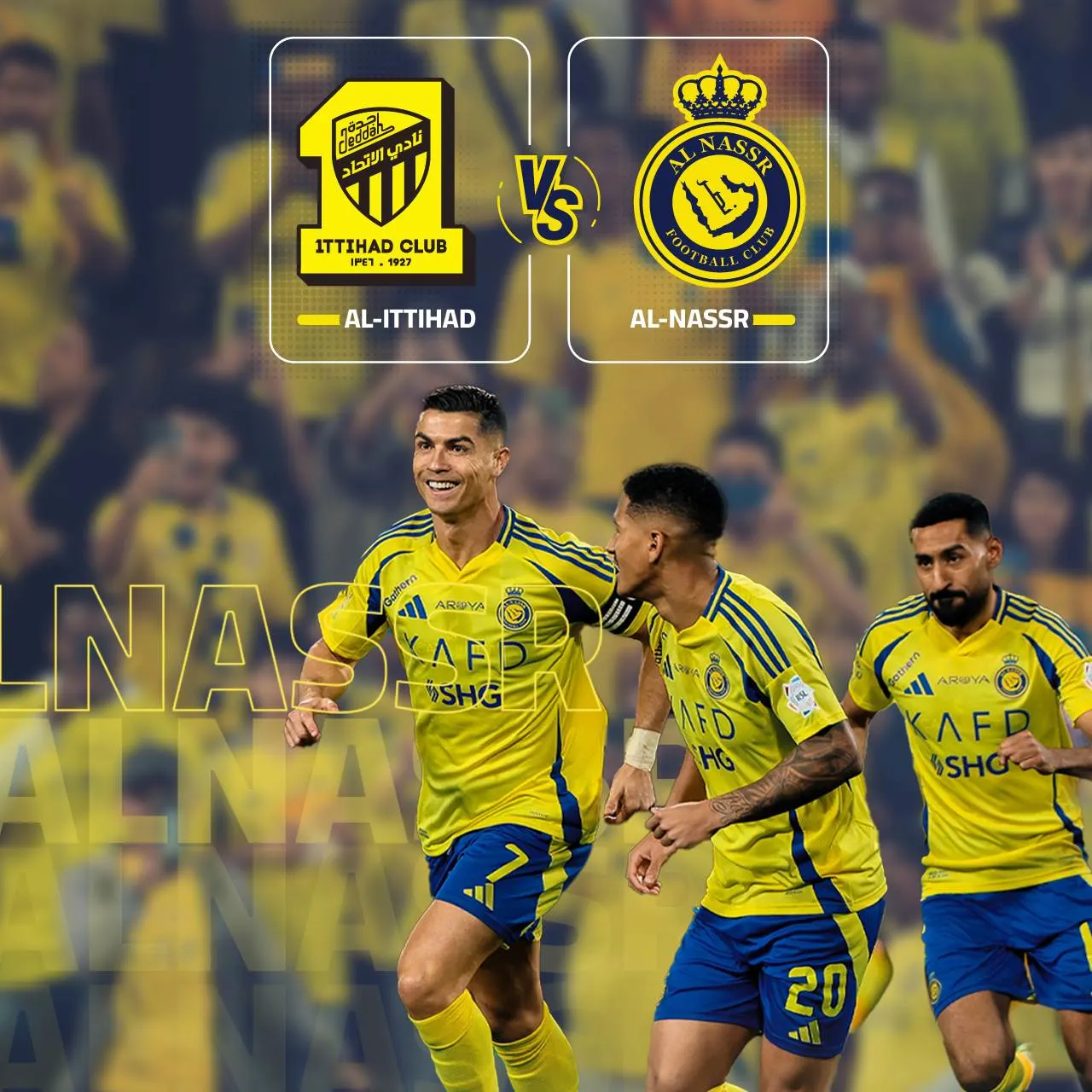 موعد مباراة النصر والاتحاد كأس السوبر السعودي 2025
