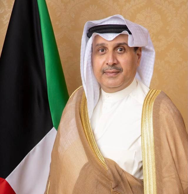 الشيخ حمد جابر العلي وزير شؤون الديوان الأميري