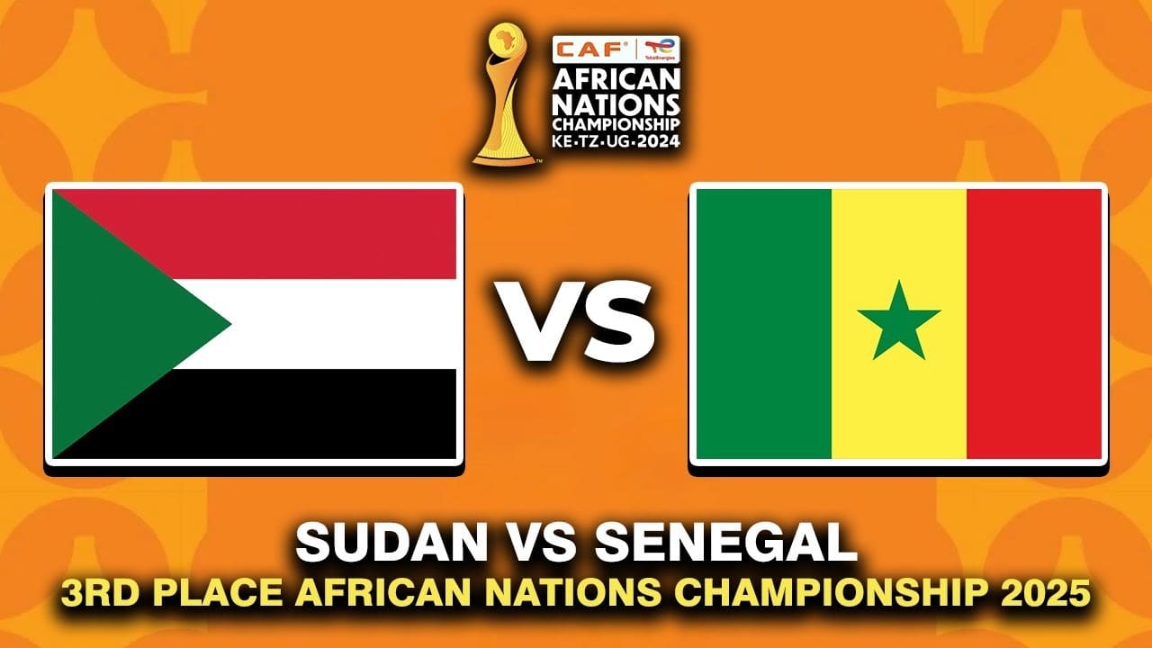 لقاء البرونزية.. مباراة السودان ضد السنغال والقنوات الناقلة والمعلق في أمم أفريقيا للمحليين 2025