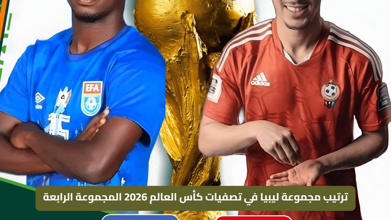 ترتيب مجموعة ليبيا في تصفيات كأس العالم 2026 المجموعة الرابعة