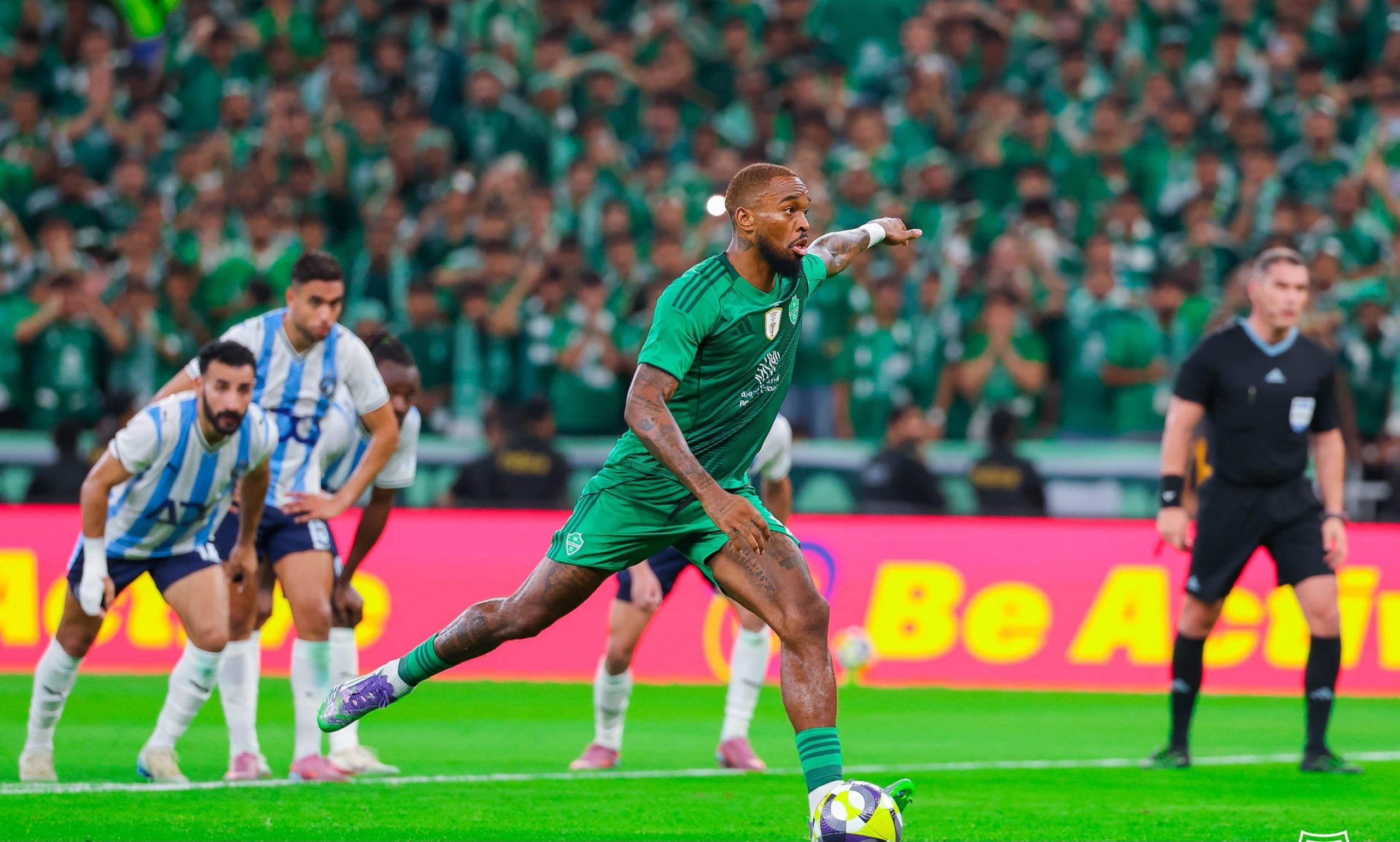 مباراة الأهلي السعودي ضد بيراميدز
