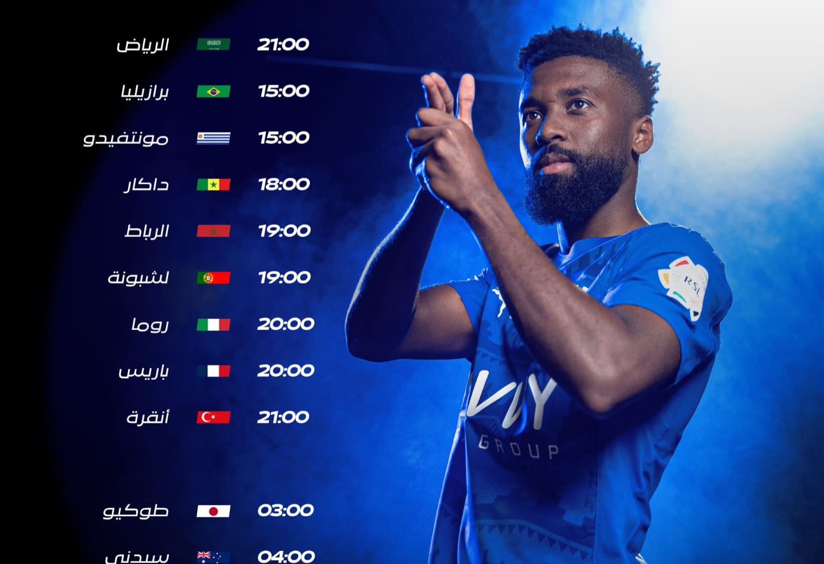 مباراة الهلال ضد الأخدود، تشكيلة الهلال المتوقعة