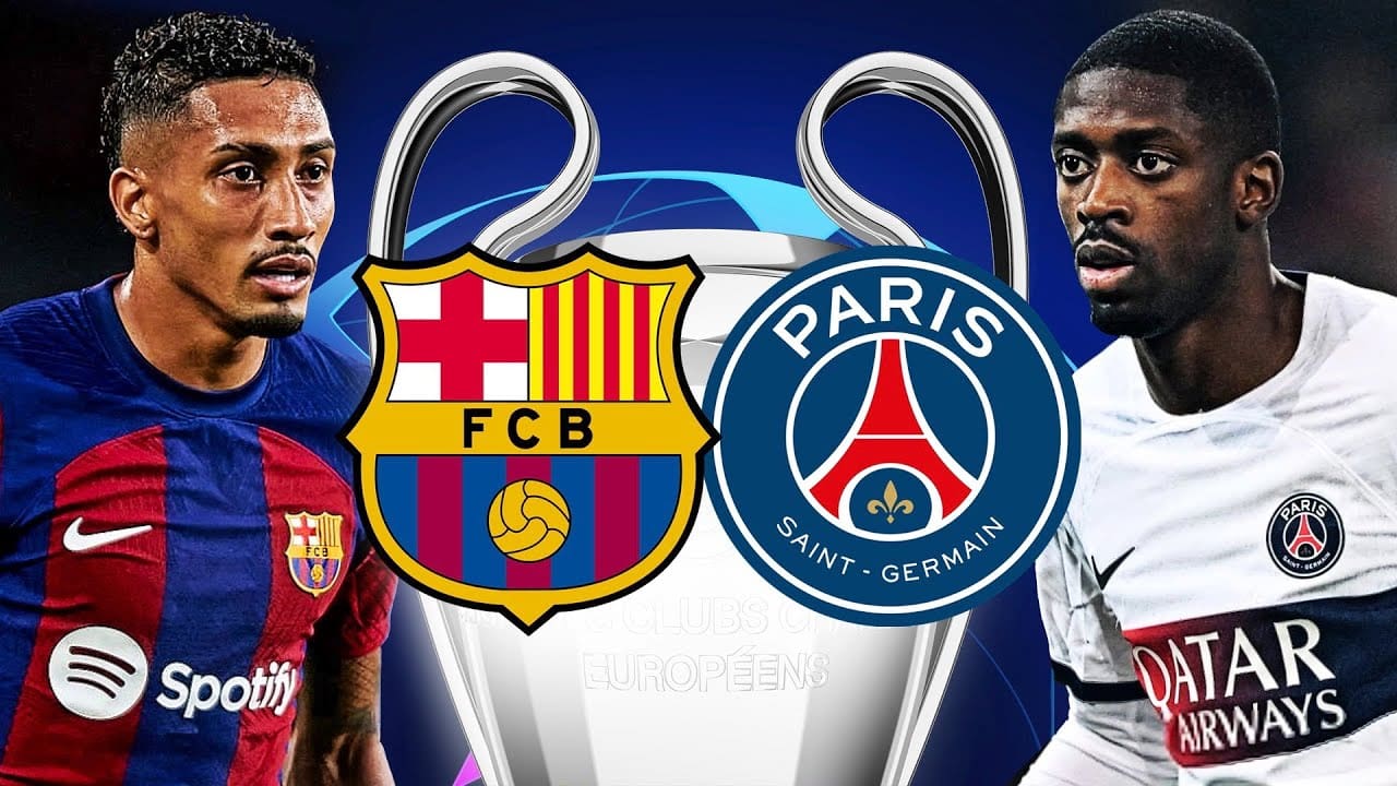 مباراة برشلونة ضد باريس سان جيرمان