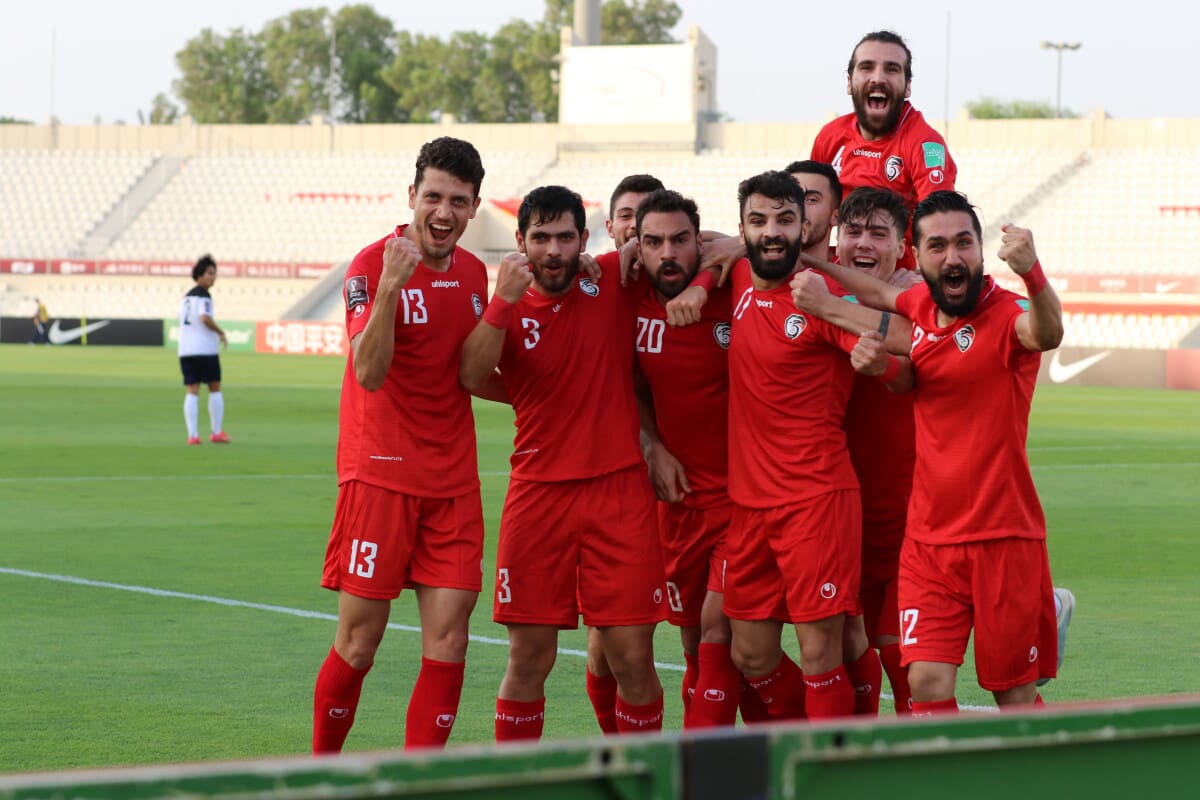 ترتيب مجموعة سوريا تصفيات آسيا