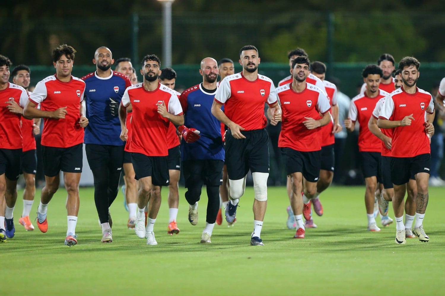 حكم لعبة العراق والسعودية
