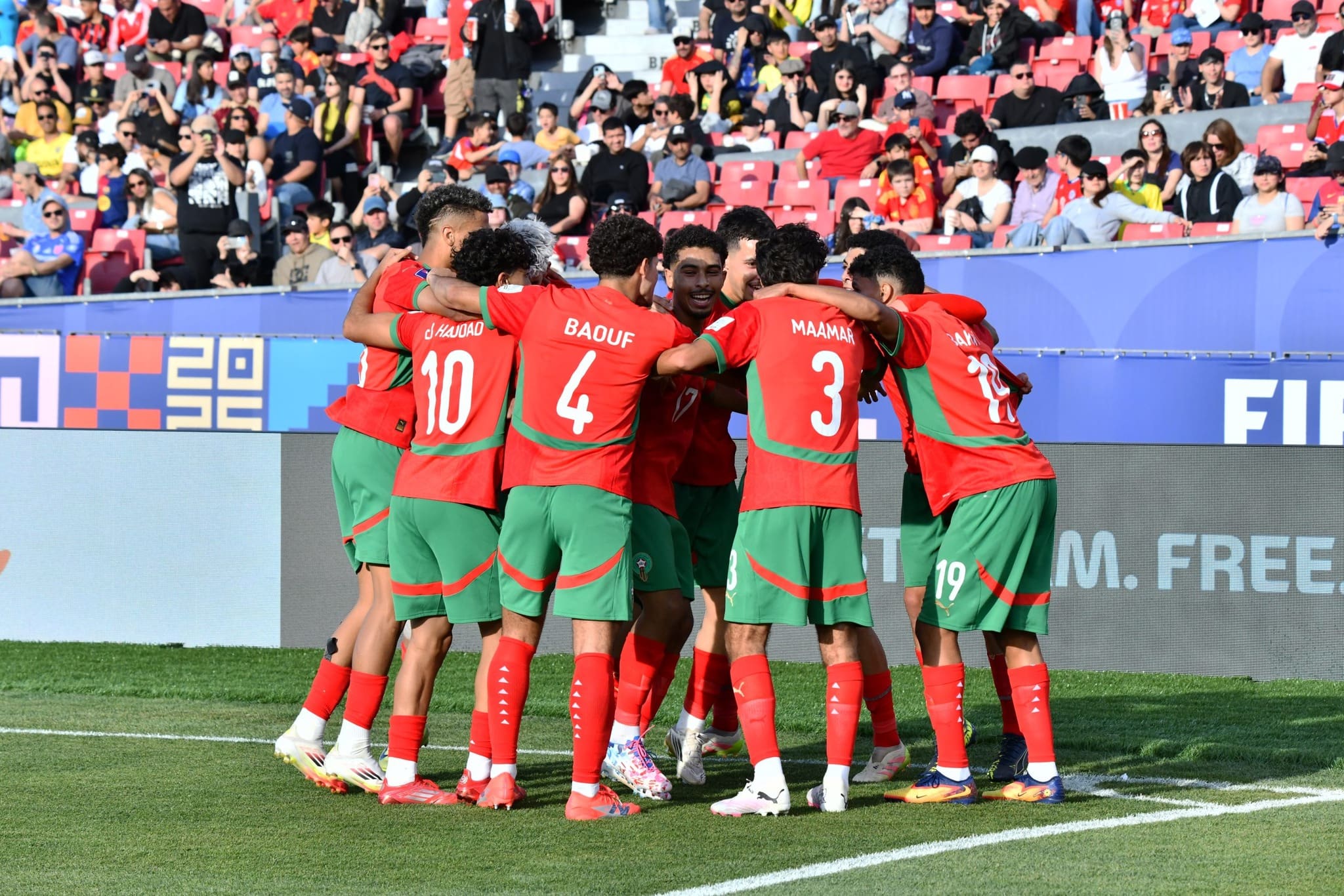 مباراة المغرب ضد البرازيل تحت 20 سنة