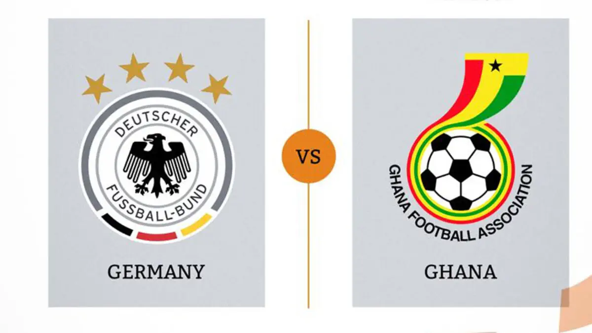 Germany vs Ghana.